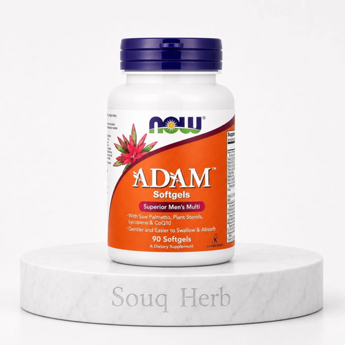 كبسولات جيلاتينية آدم مالتي فيتامين للرجال 90 كبسولة ناو فودز من سوق هيرب السعودية | NOW ADAM Superior Men's Multi 90 Softgels from Souq Herb Saudi Arabia