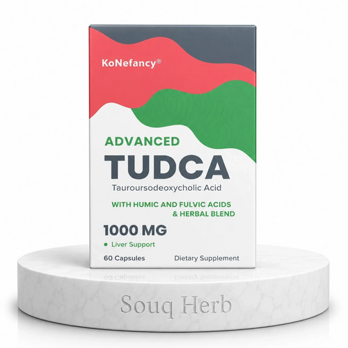 كبسولات أدفانسد تودكا 1000 ملجم 60 كبسولة كونيفانسي من سوق هيرب السعودية | KoNefancy Advanced TUDCA 1000 mg 60 Capsules from Souq Herb Saudi Arabia