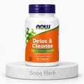 كبسولات ديتوكس آند كلينز 90 كبسولة ناو فودز من سوق هيرب السعودية | NOW Detox & Cleanse 90 Capsules from Souq Herb Saudi Arabia