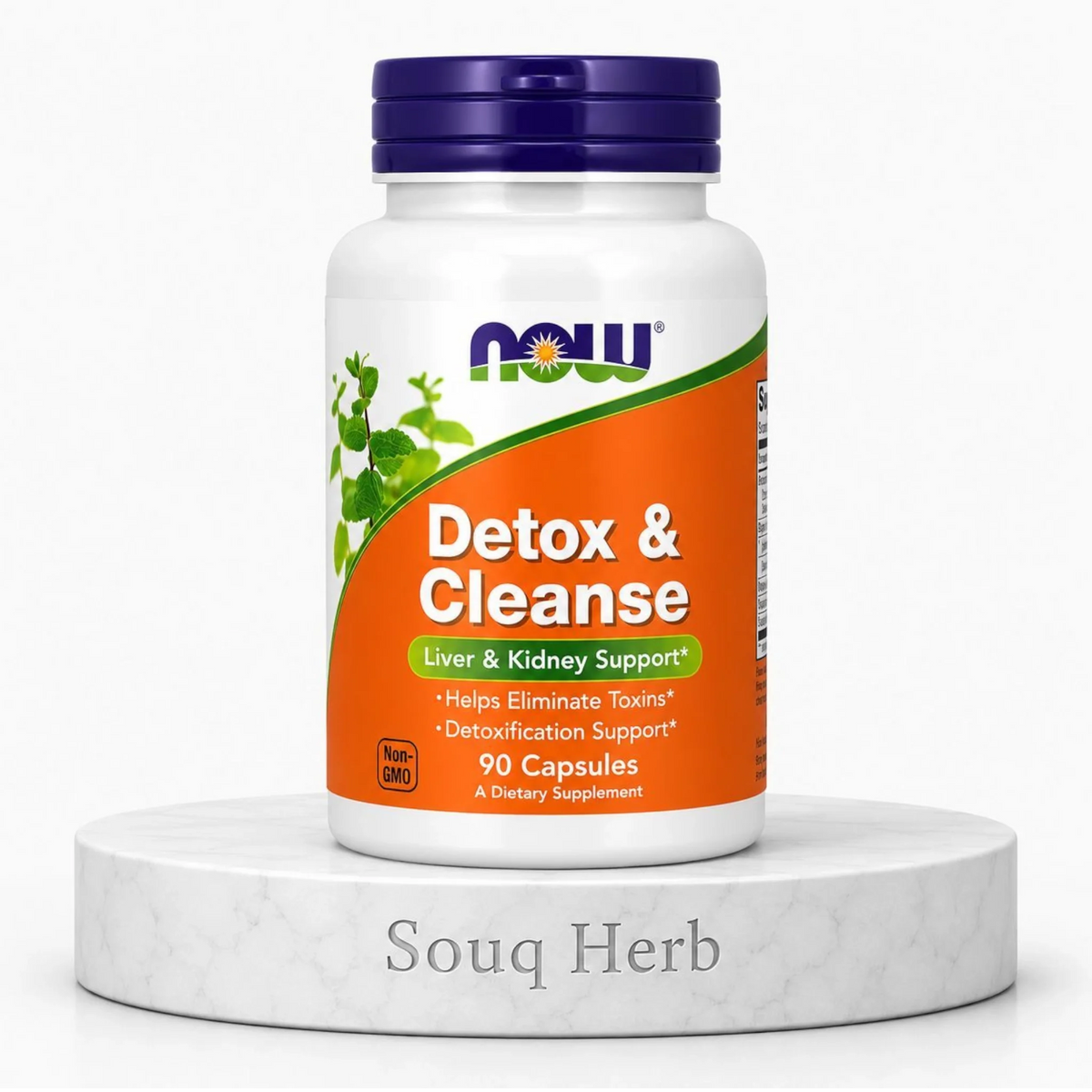 كبسولات ديتوكس آند كلينز 90 كبسولة ناو فودز من سوق هيرب السعودية | NOW Detox & Cleanse 90 Capsules from Souq Herb Saudi Arabia