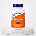 كبسولات إل تريبتوفان 500 ملجم 60 كبسولة نباتية ناو فودز من سوق هيرب السعودية | NOW L-Tryptophan 500 mg 60 Veg Capsules from Souq Herb Saudi Arabia