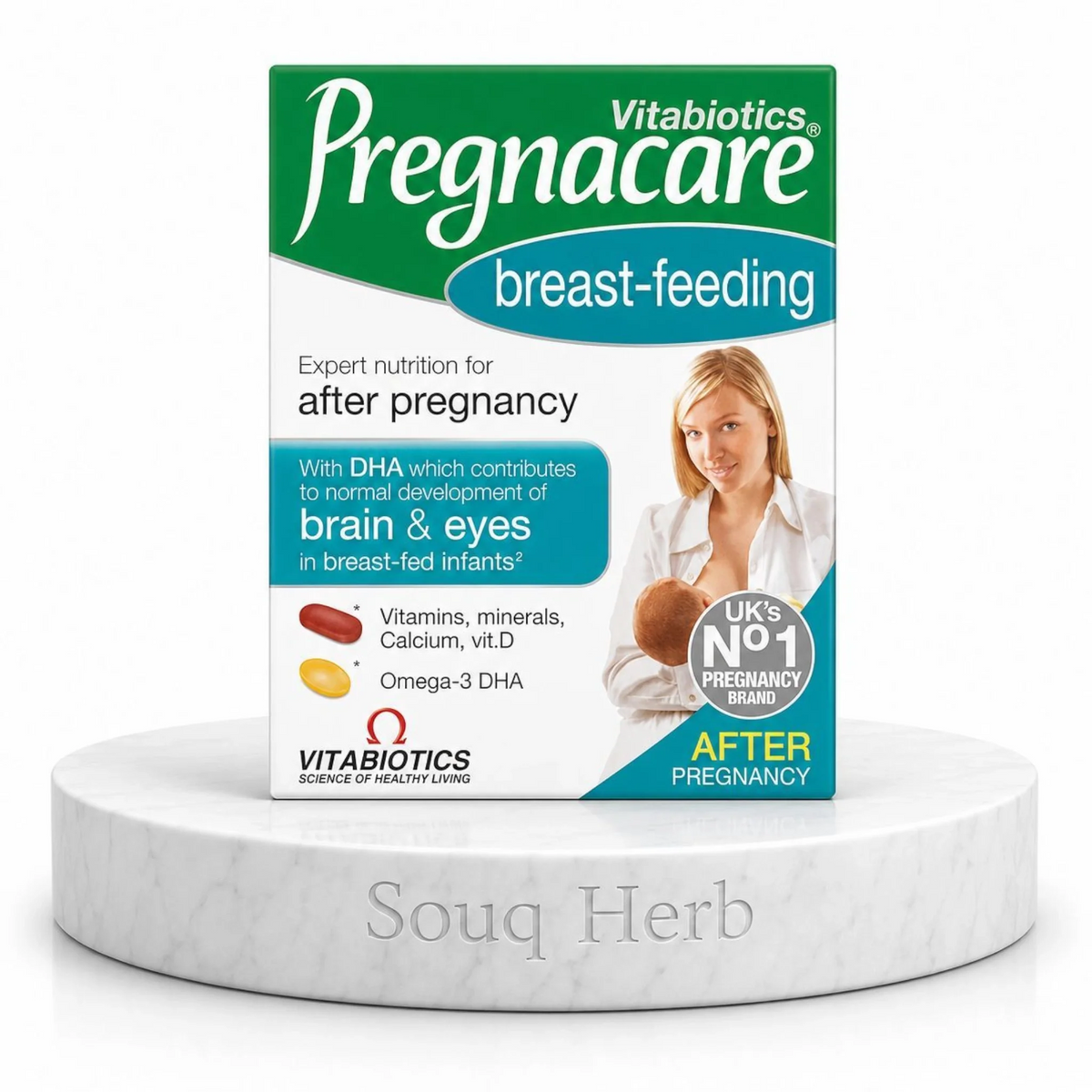 فيتامينات بريجناكير للرضاعة فيتابيوتكس من سوق هيرب السعودية | Vitabiotics Pregnacare Breast-Feeding from Souq Herb Saudi Arabia