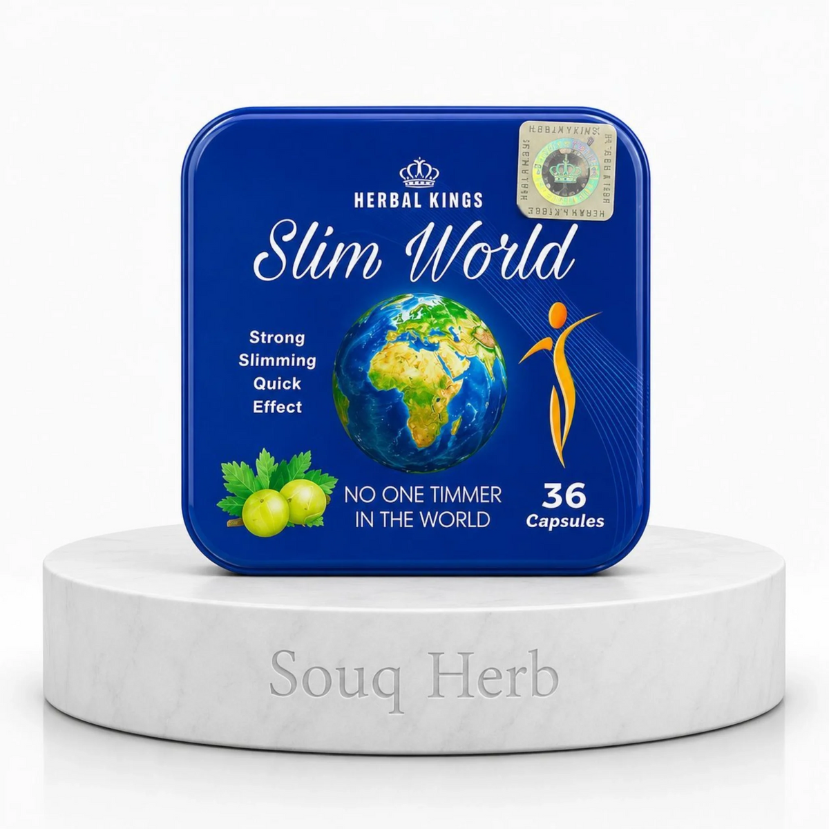 كبسولات سليم وورلد الطبيعية للتخسيس هيربال كينجز من سوق هيرب السعودية | Herbal Kings Slim World Natural Slimming Capsules from Souq Herb Saudi Arabia
