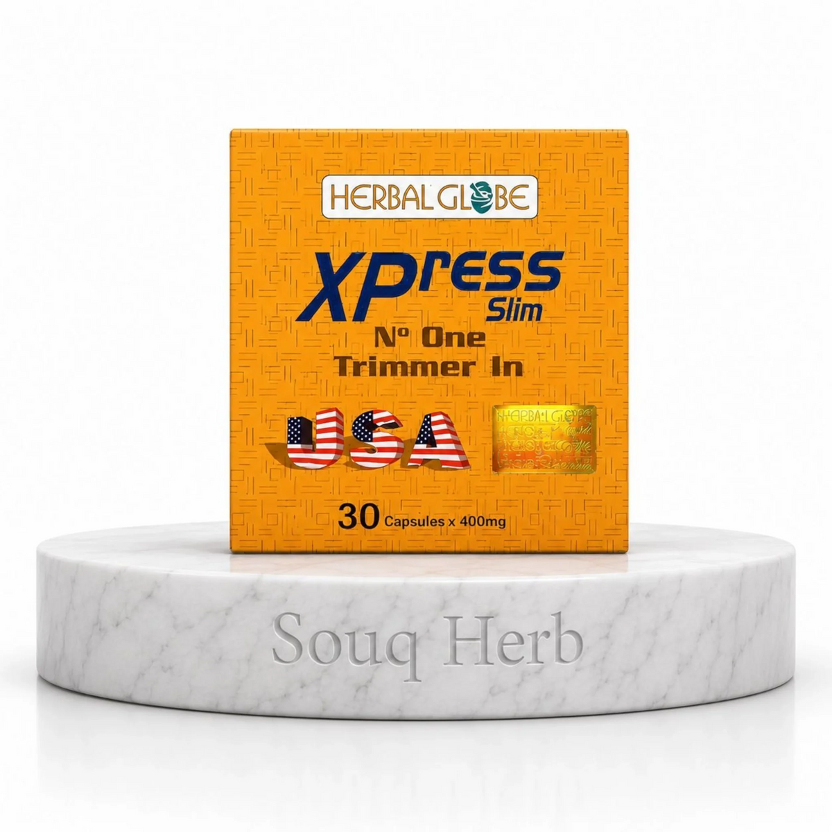 كبسولات إكسبريس سليم الطبيعية للتخسيس هيربال جلوب من سوق هيرب السعودية | Herbal Globe Xpress Slim Natural Slimming Capsules from Souq Herb Saudi Arabia
