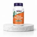 كبسولات زنك بيكولينات 50 ملجم ناو فودز من سوق هيرب السعودية | NOW Foods Zinc Picolinate 50 mg Capsules from Souq Herb Saudi Arabia