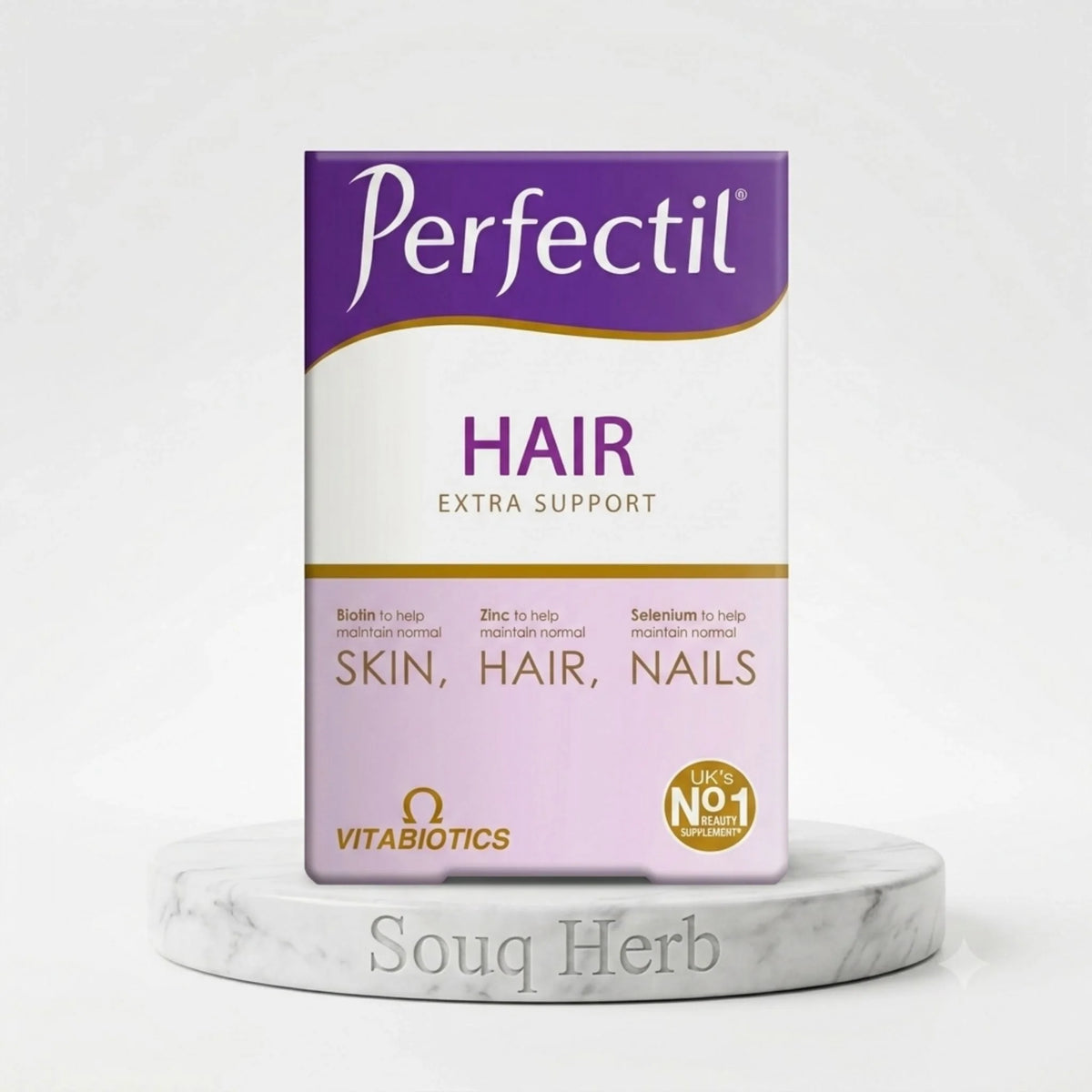 كبسولات بيرفكتيل بلس هير فيتابيوتكس من سوق هيرب السعودية | Vitabiotics Perfectil Plus Hair from Souq Herb Saudi Arabia